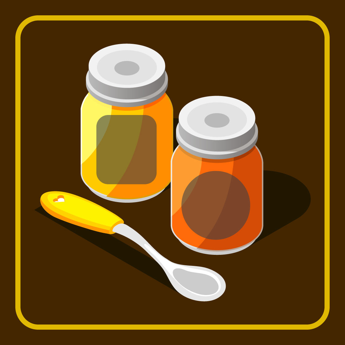 Kitchen Spice Jars