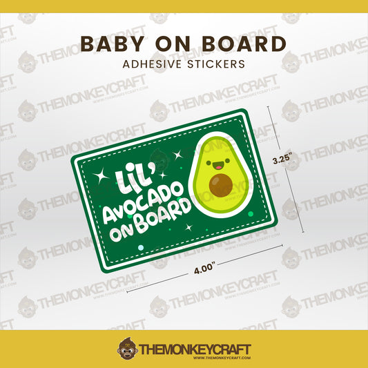 Baby on Board - Little Avocado - 02