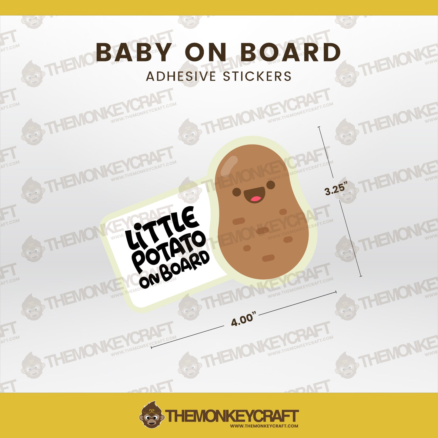 Baby on Board - Little Potato - 01