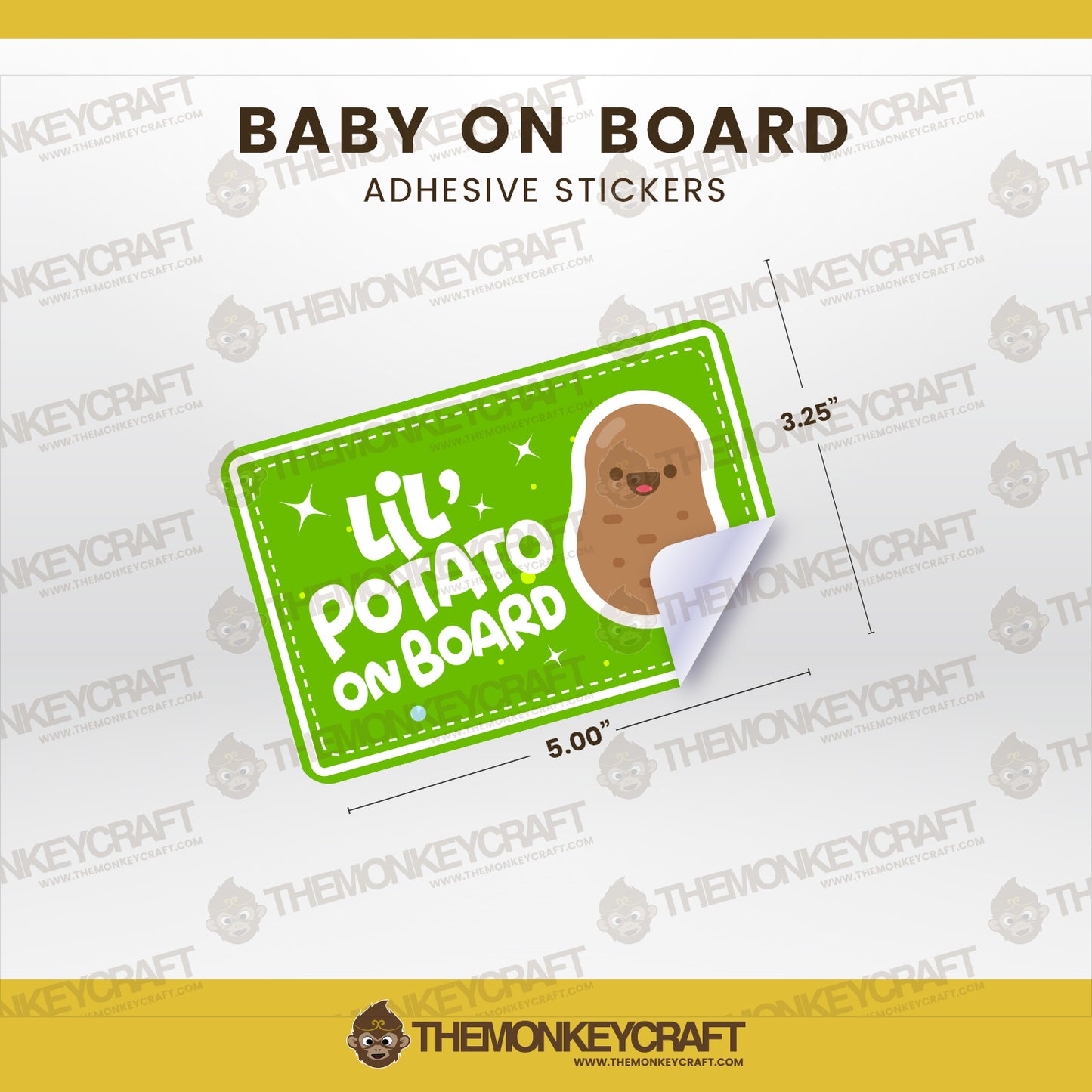 Baby on Board - Little Potato - 02