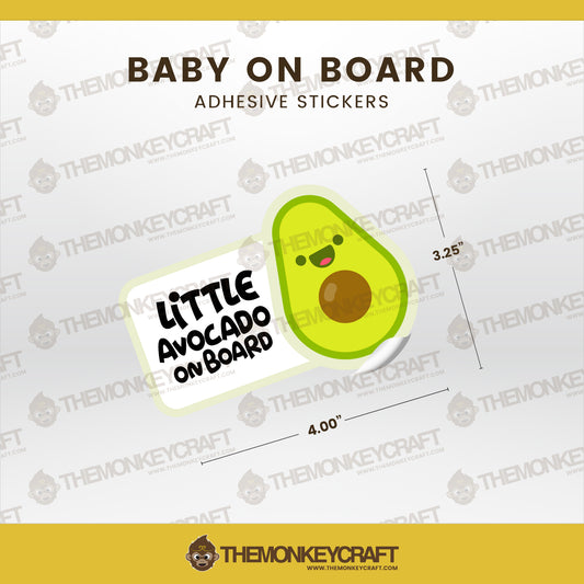 Baby on Board - Little Avocado - 01