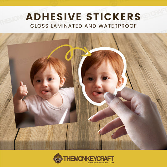 Personalized Party Favor Sticker - Set of 10 Stickers