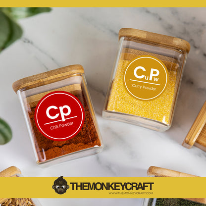Periodic Table Styled Spice Labels - 010 - STANDARD PRESET